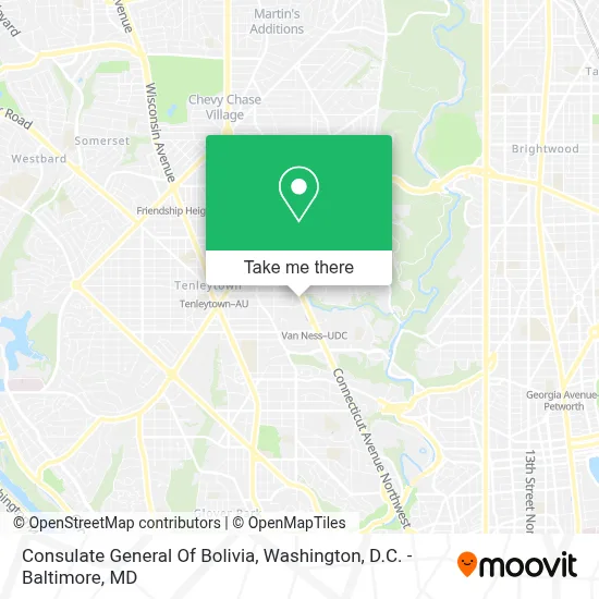 Consulate General Of Bolivia map