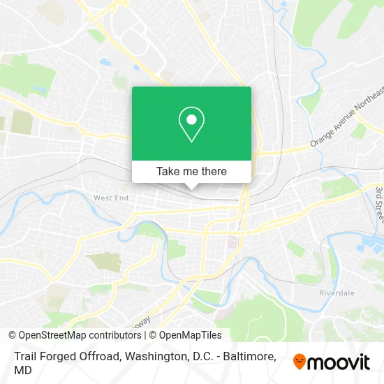 Trail Forged Offroad map