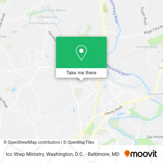Icc Wwp Ministry map