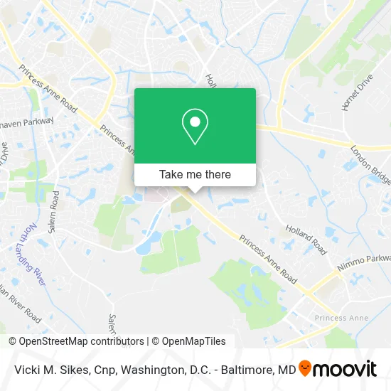 Vicki M. Sikes, Cnp map