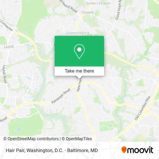 Hair Pair map