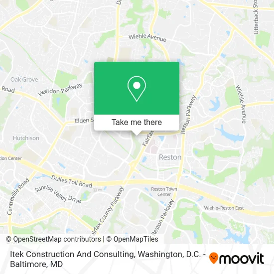 Itek Construction And Consulting map