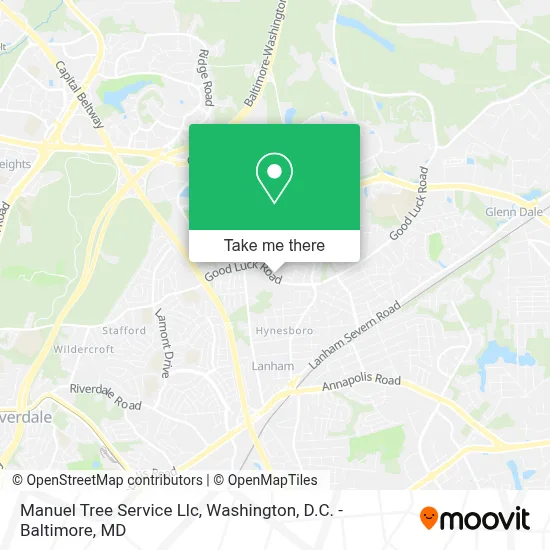 Manuel Tree Service Llc map