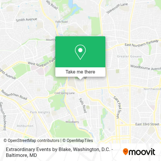 Extraordinary Events by Blake map