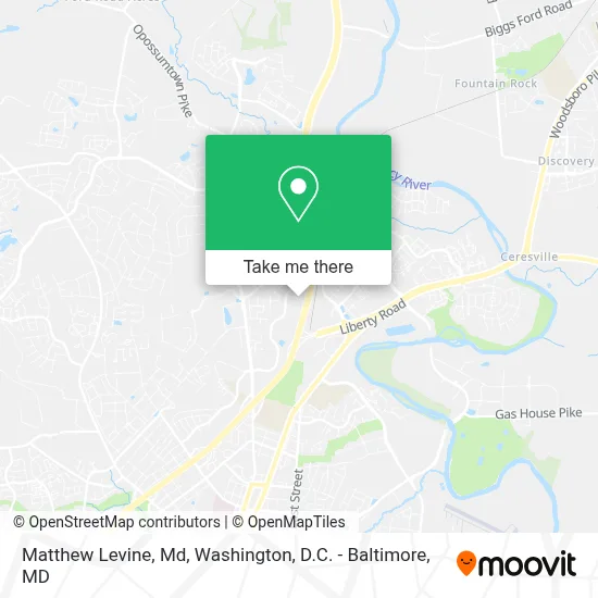 Matthew Levine, Md map