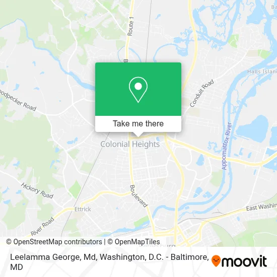 Leelamma George, Md map