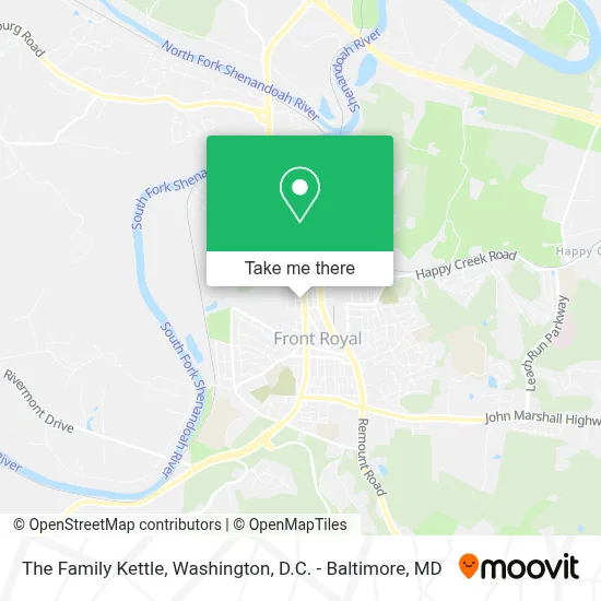 The Family Kettle map