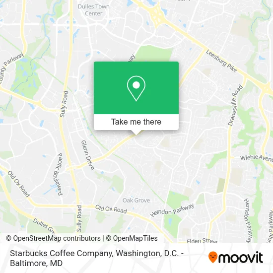Starbucks Coffee Company map