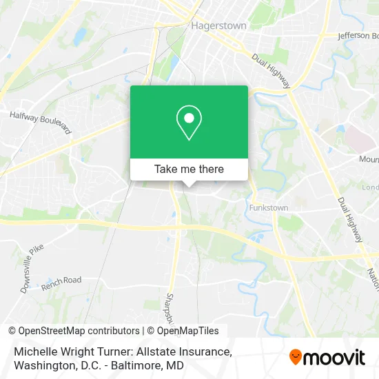 Michelle Wright Turner: Allstate Insurance map