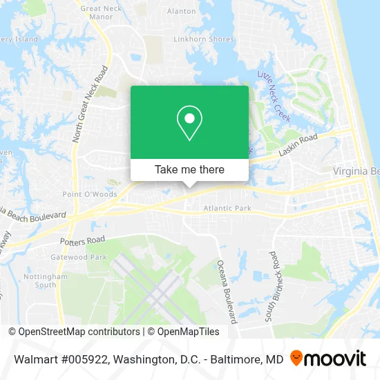 Walmart #005922 map