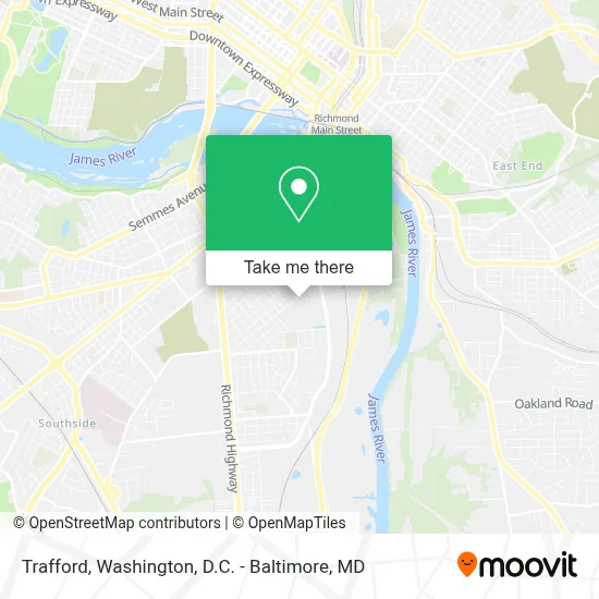 Trafford map