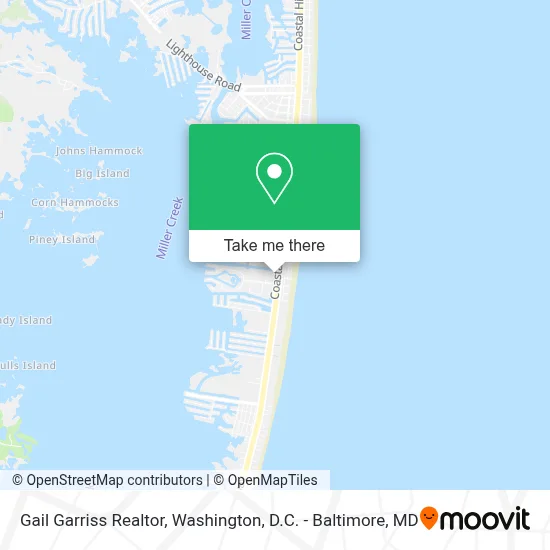 Gail Garriss Realtor map