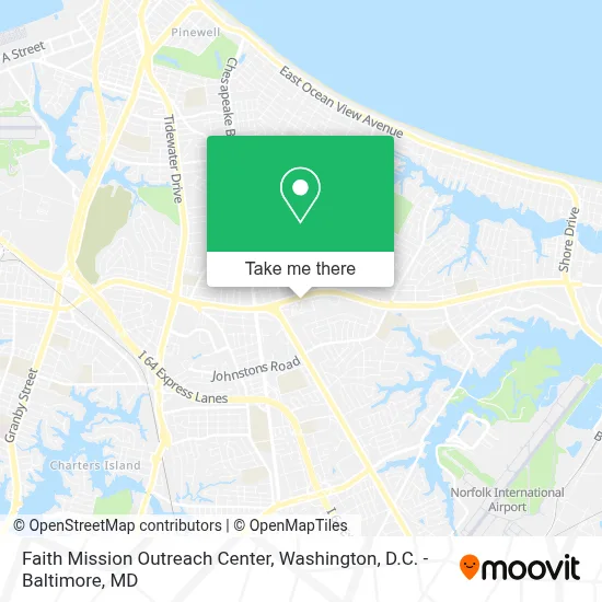 Faith Mission Outreach Center map