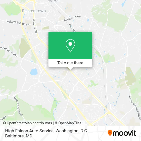 High Falcon Auto Service map