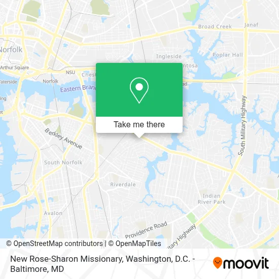 New Rose-Sharon Missionary map