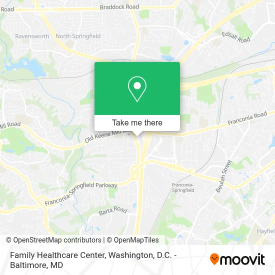 Family Healthcare Center map