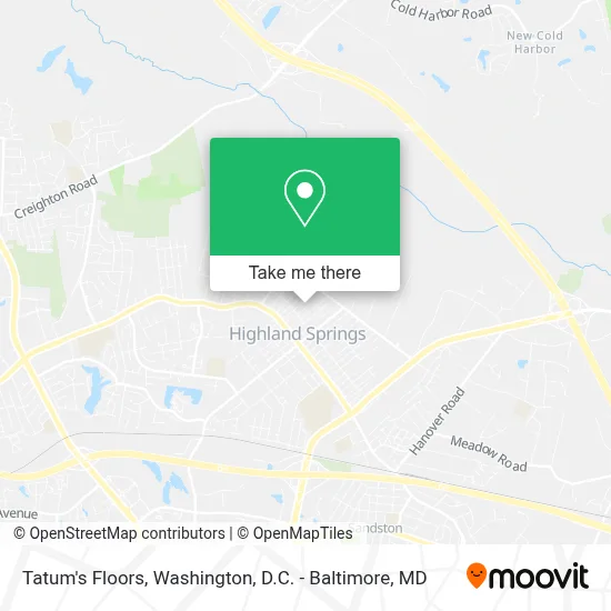 Tatum's Floors map