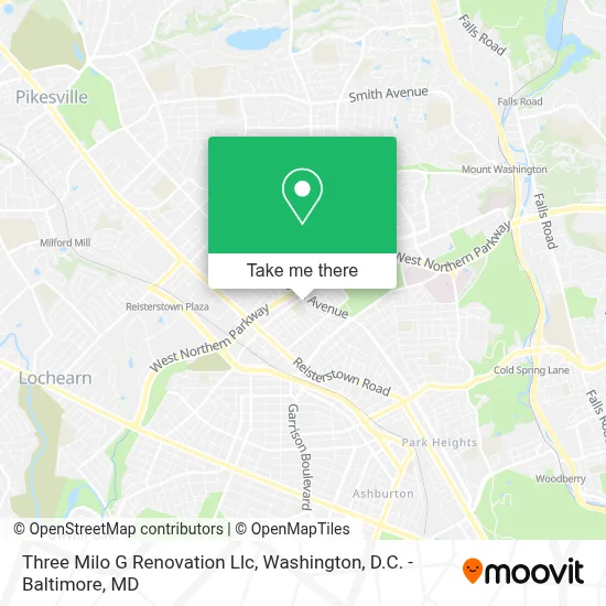 Three Milo G Renovation Llc map
