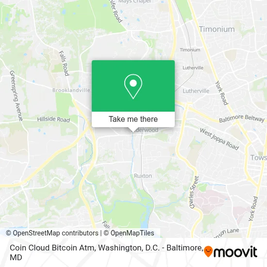 Coin Cloud Bitcoin Atm map