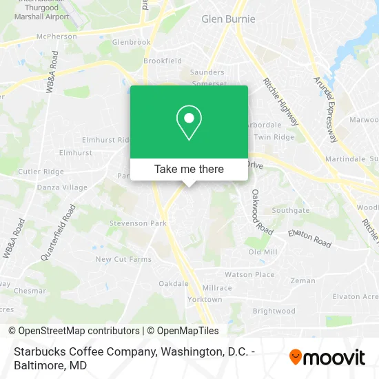 Starbucks Coffee Company map