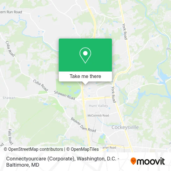 Connectyourcare (Corporate) map