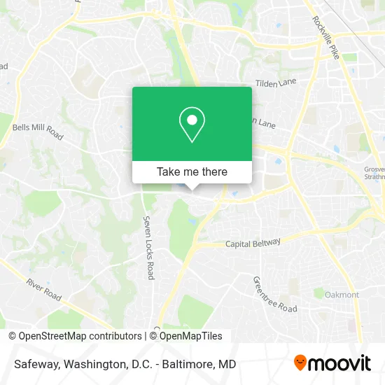 Safeway map