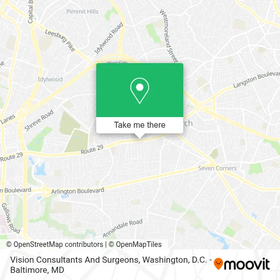Vision Consultants And Surgeons map