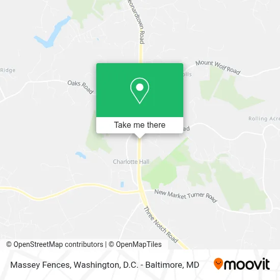 Massey Fences map