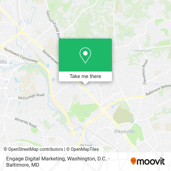 Engage Digital Marketing map