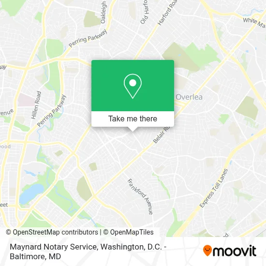Maynard Notary Service map