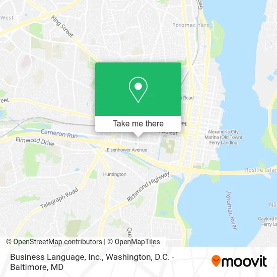 Business Language, Inc. map