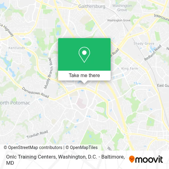 Onlc Training Centers map