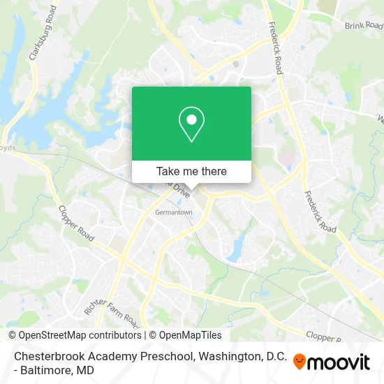 Chesterbrook Academy Preschool map