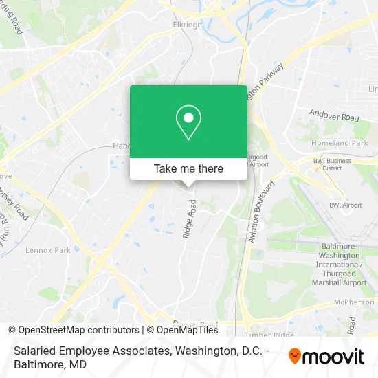 Salaried Employee Associates map