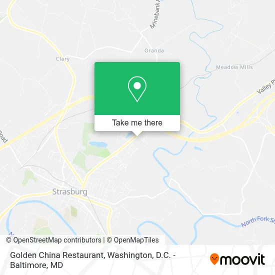 Golden China Restaurant map