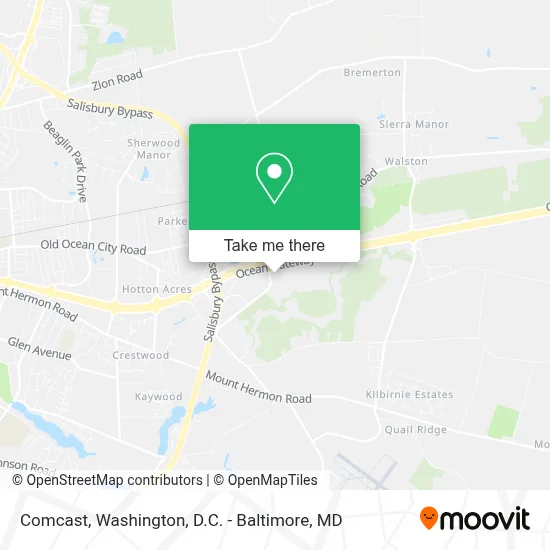 Comcast map