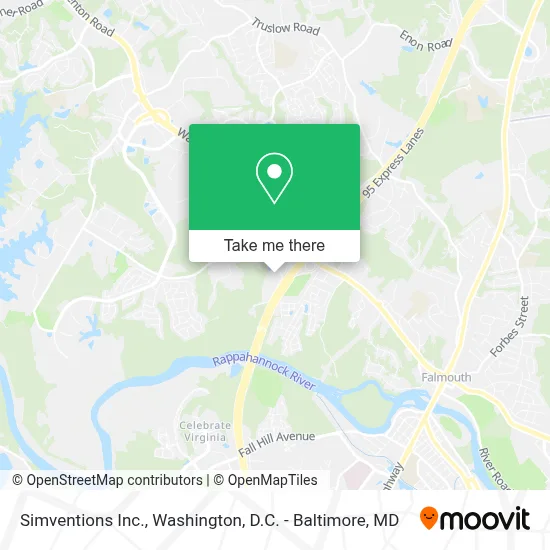 Simventions Inc. map