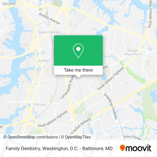 Family Dentistry map