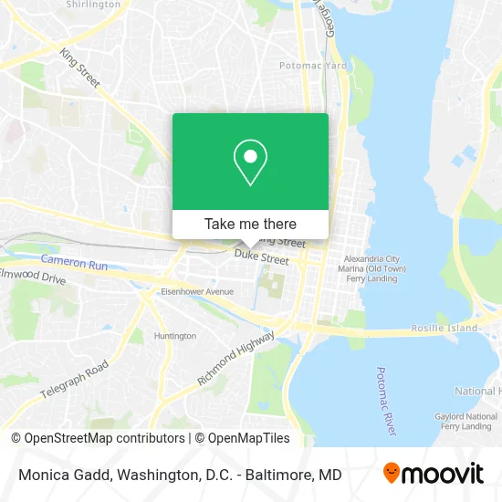 Monica Gadd map