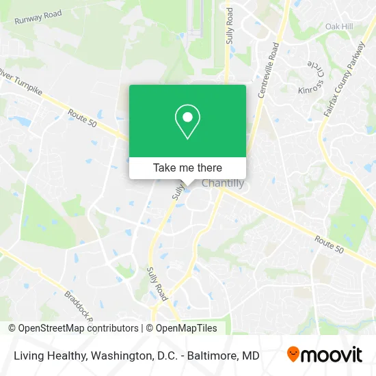 Living Healthy map