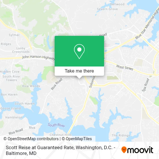 Scott Reise at Guaranteed Rate map