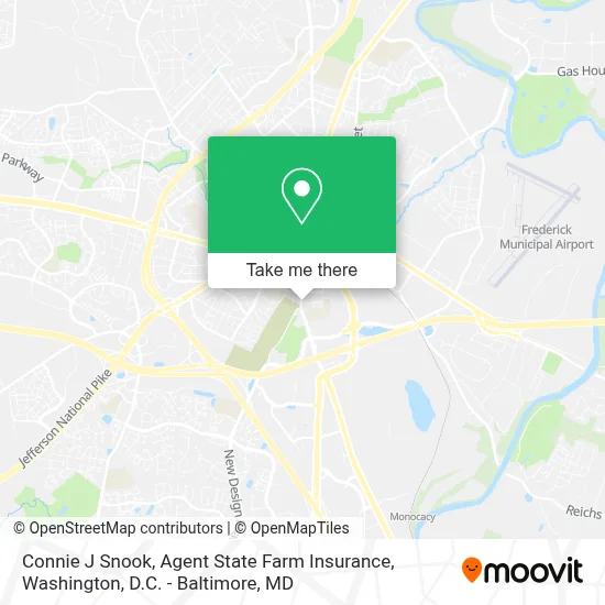 Connie J Snook, Agent State Farm Insurance map