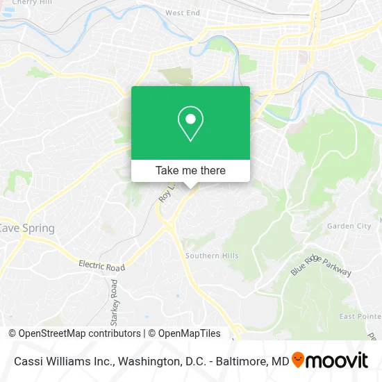 Cassi Williams Inc. map
