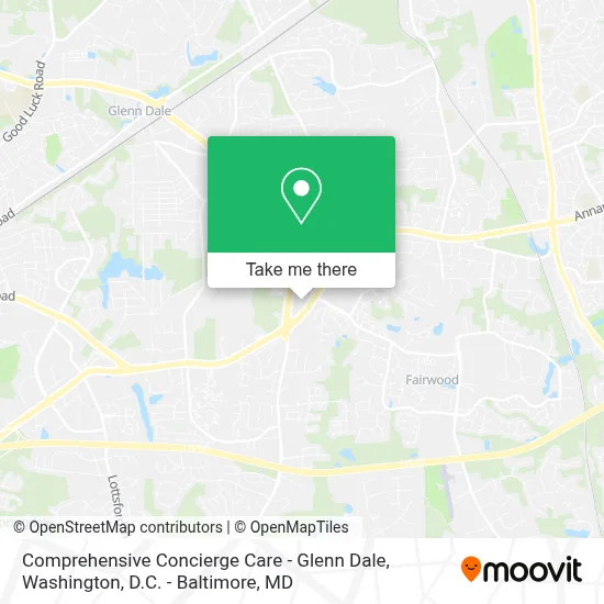Comprehensive Concierge Care - Glenn Dale map