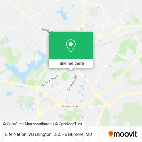 Life Nation map