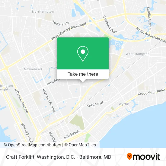 Craft Forklift map
