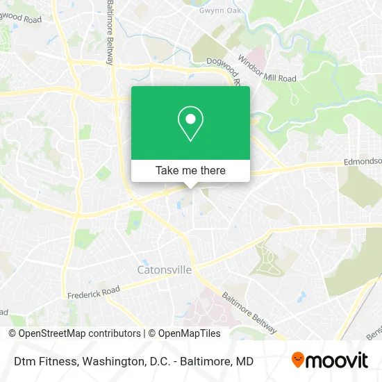 Dtm Fitness map