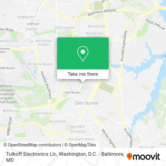 Tulkoff Electronics Llc map