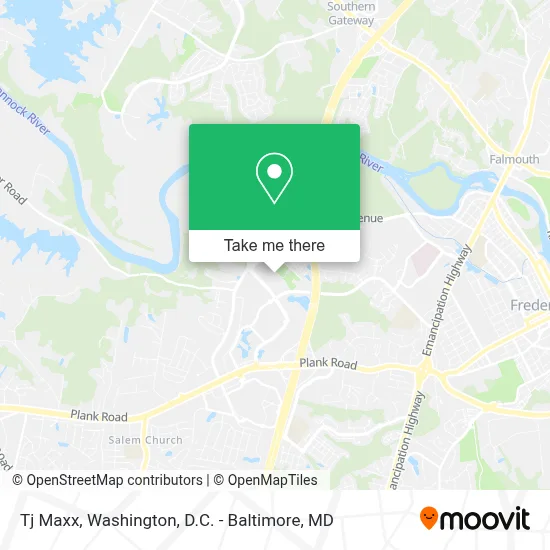Tj Maxx map