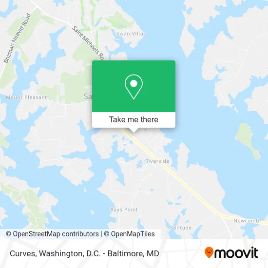 Curves map